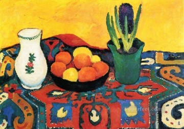August Macke Painting - Style Life With Fruits August Macke